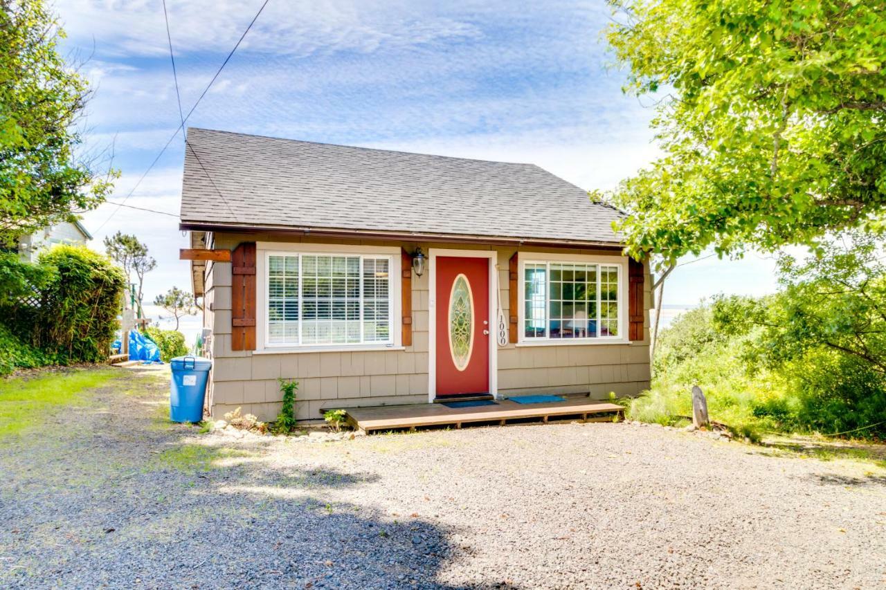 Happy Camp Beachfront Cabin Netarts Exterior foto