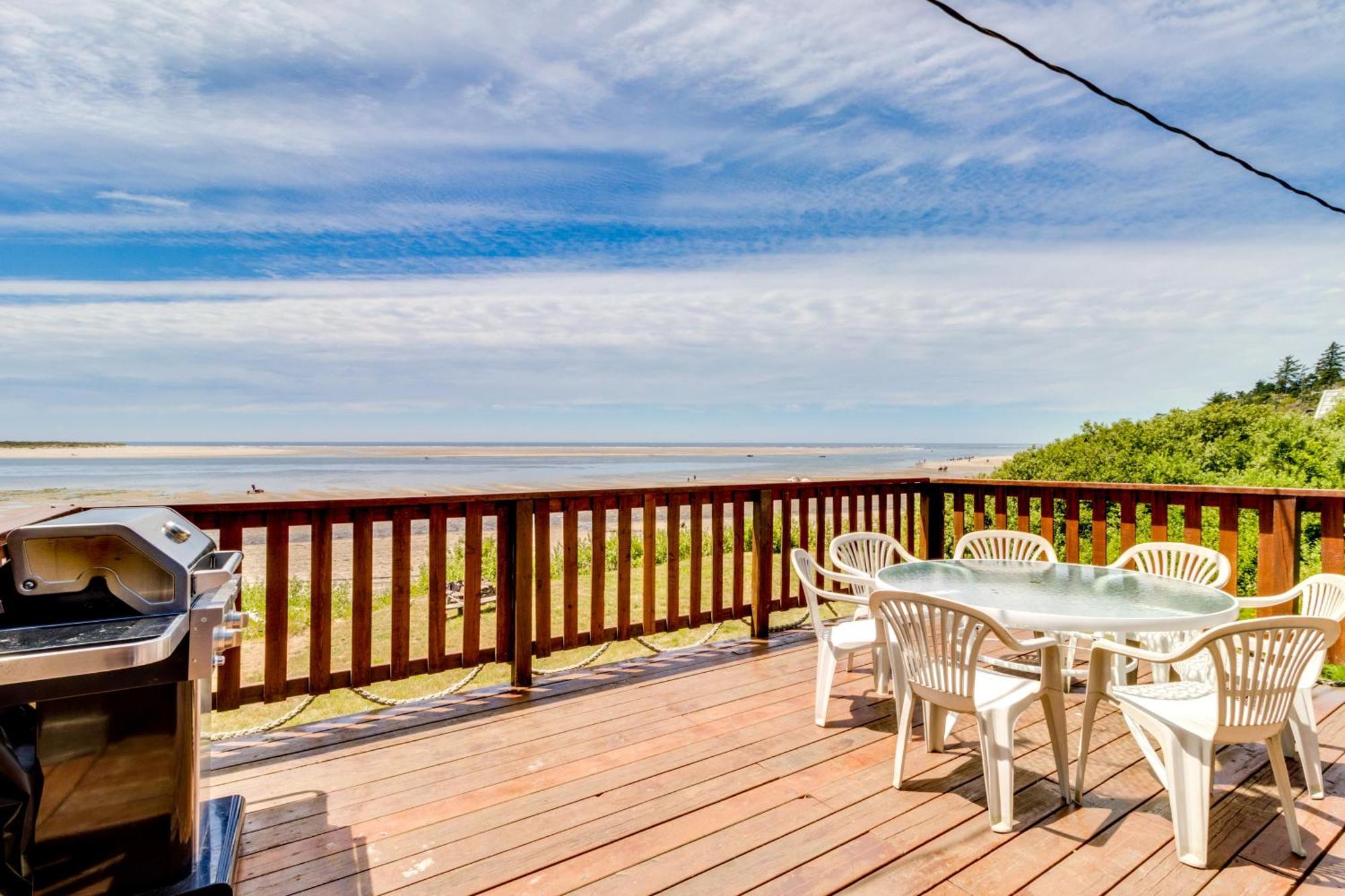 Happy Camp Beachfront Cabin Netarts Exterior foto