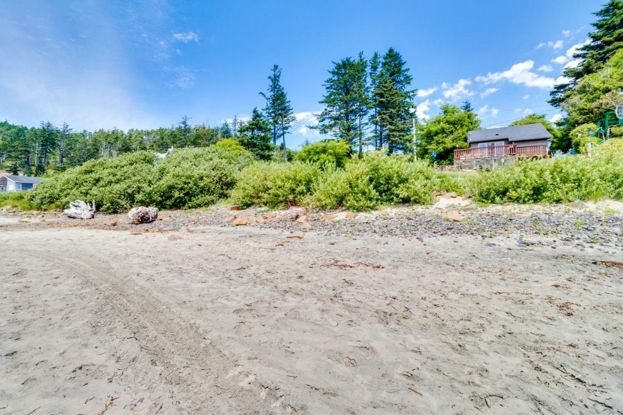 Happy Camp Beachfront Cabin Netarts Exterior foto